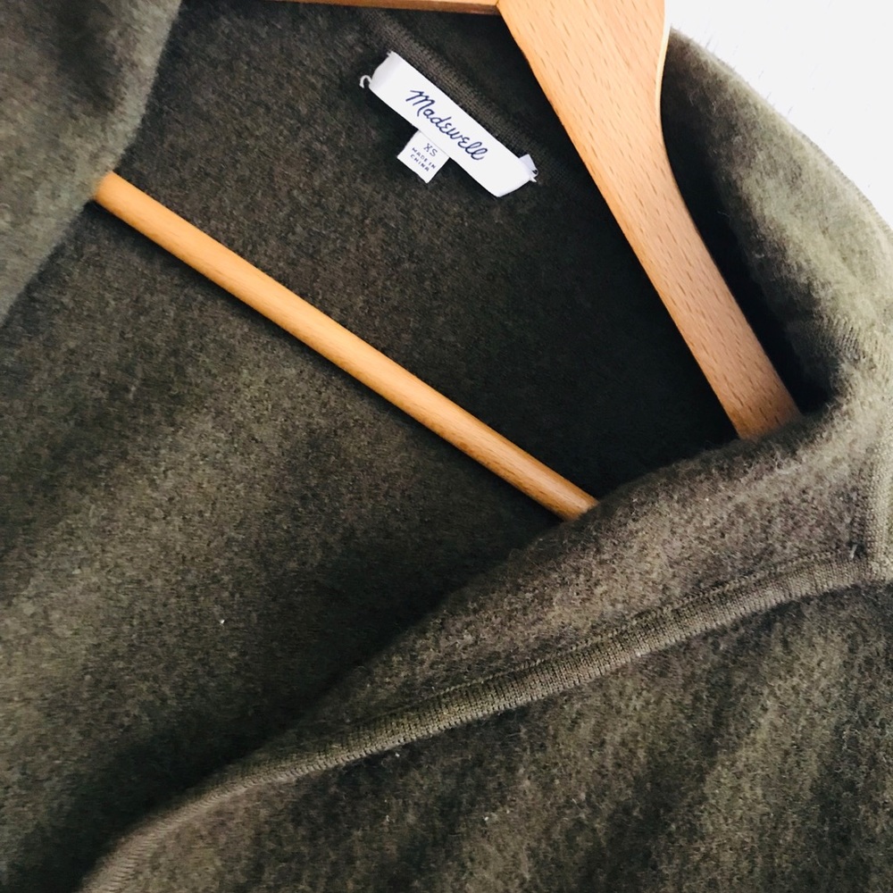 100% Wool Madewell coat/cardigan